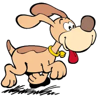 Šmoulové - dog puppy.gif